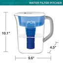 WATER PITCHER 7CUP BLU