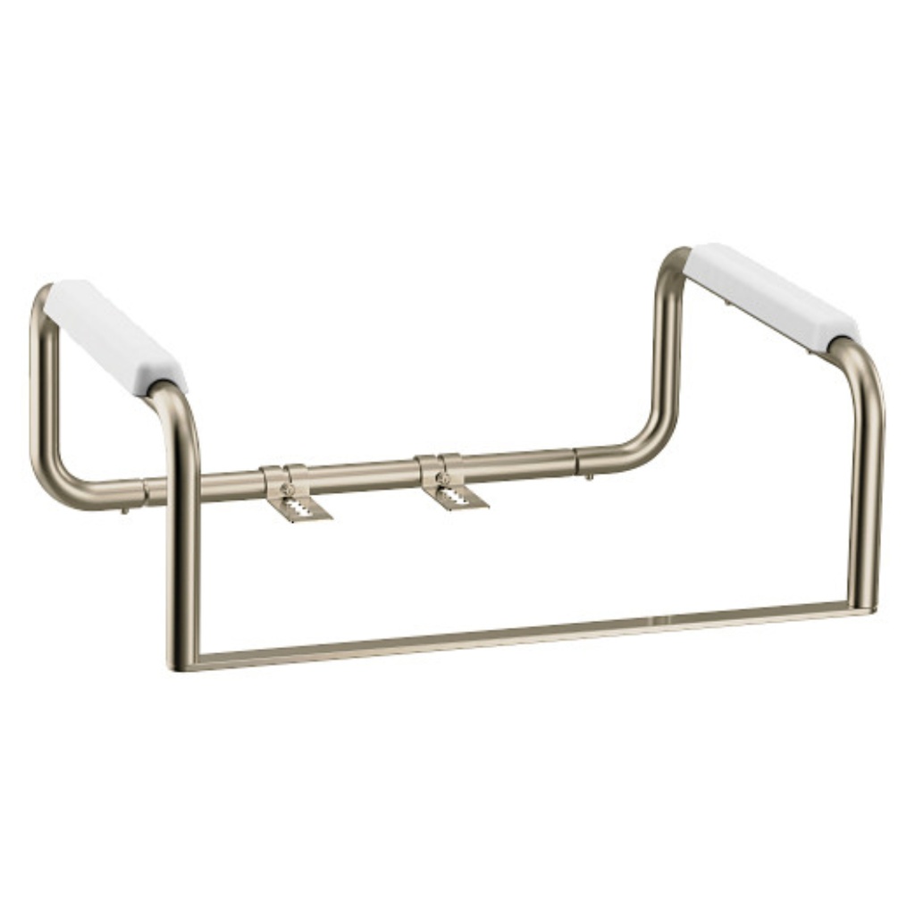 [DN7015SN] Moen Home Care Toilet Safety Bar - Satin Nickel