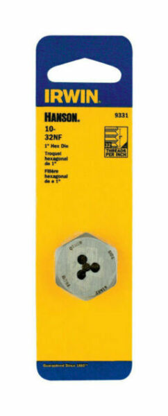 DIE 1" HEX 10-32NF