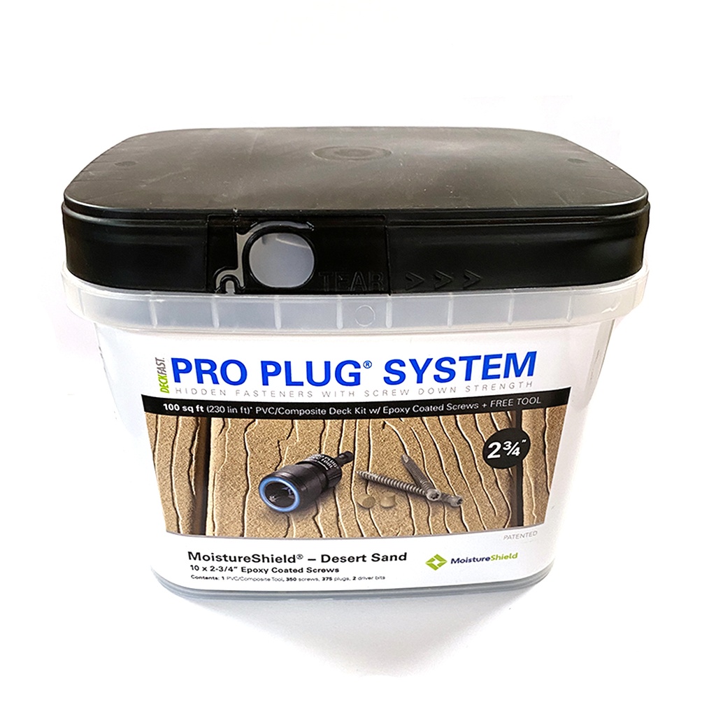 DECK SCREW 2-3/4 D/SAND 100P2