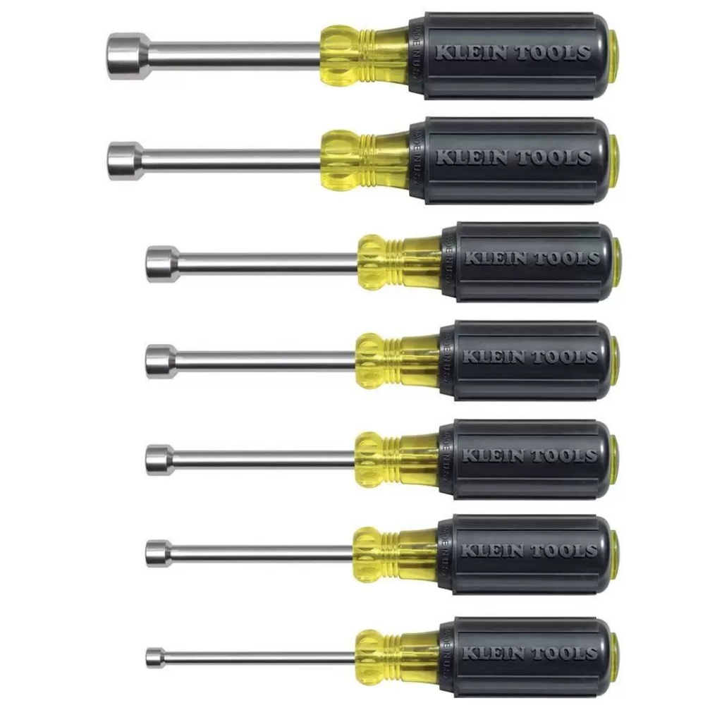 Klein Tools Nut Driver Set 7.31 in. L 7 Pc