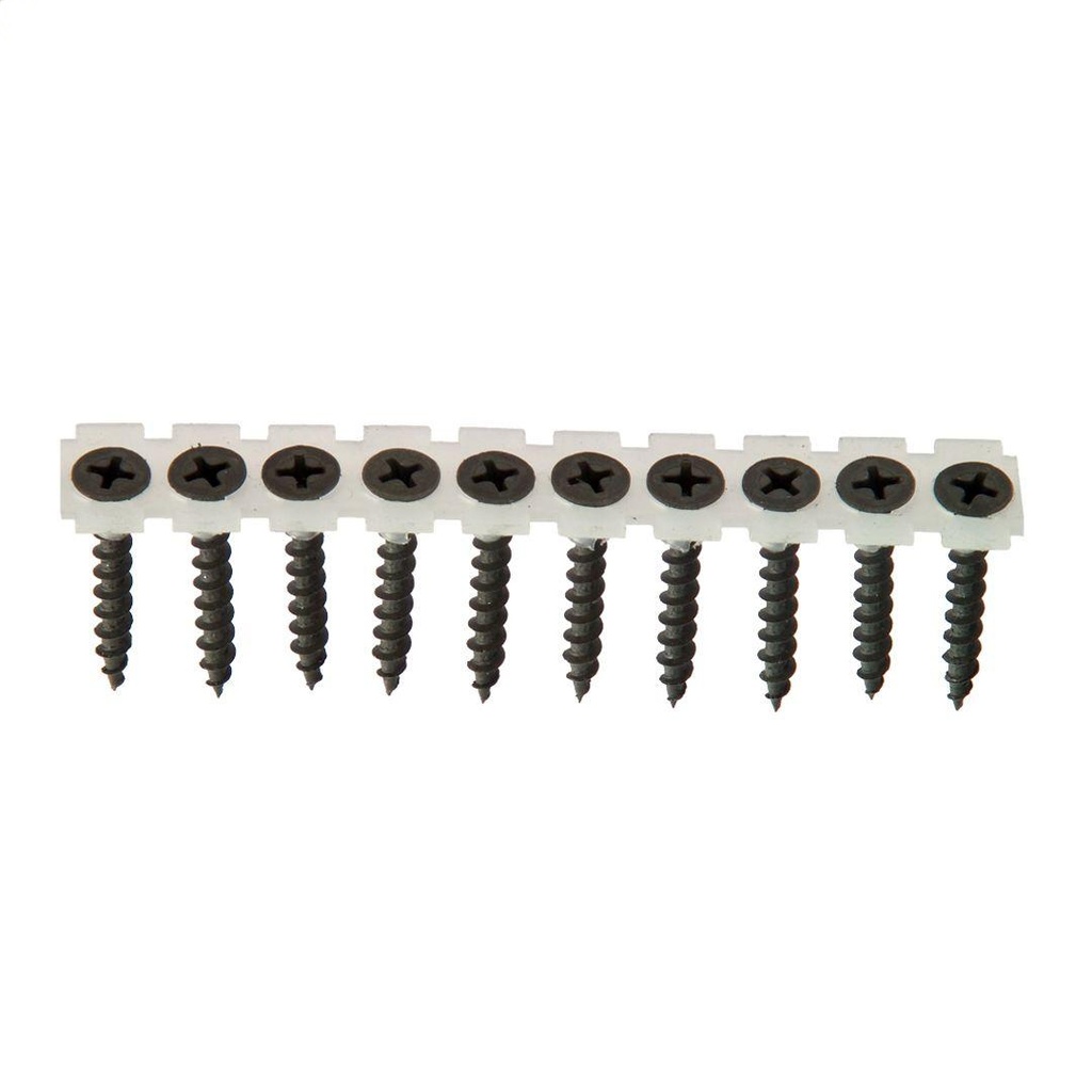 Grip Rite 6X1-1/4 Coarse Phosphate-Plated Black Philips Drywall Screw 1000CT CS114C1MBK
