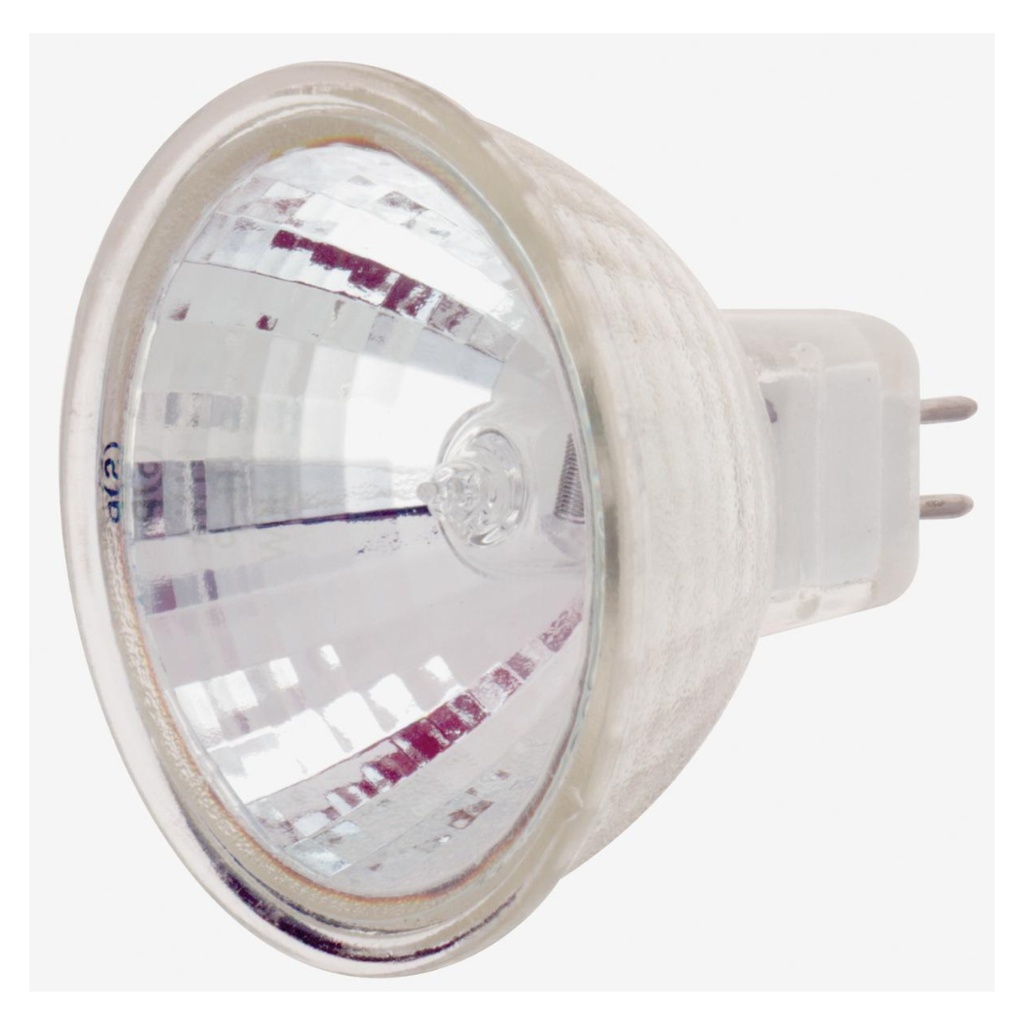 Bulb,Halogen,50W,MR16,Miniature 2 Pin Round Base,MR,Flood