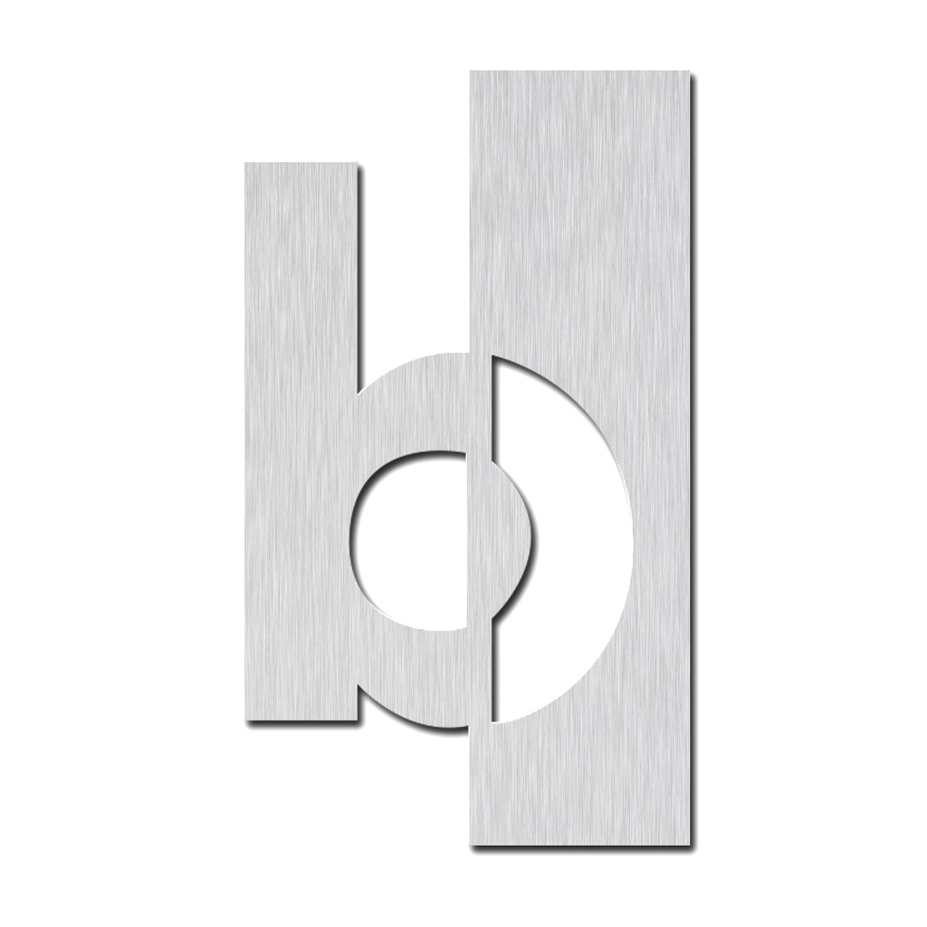 ESTAMP SIGN LETTER "B" #102B031