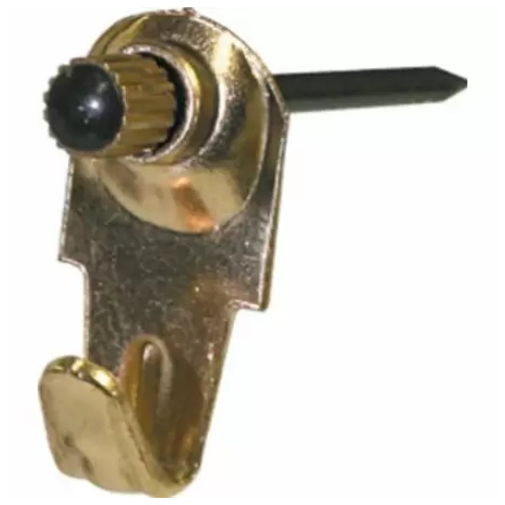 Hillman AnchorWire Brass-Plated Classic Picture Hanger 30 Lb. 3 Pack