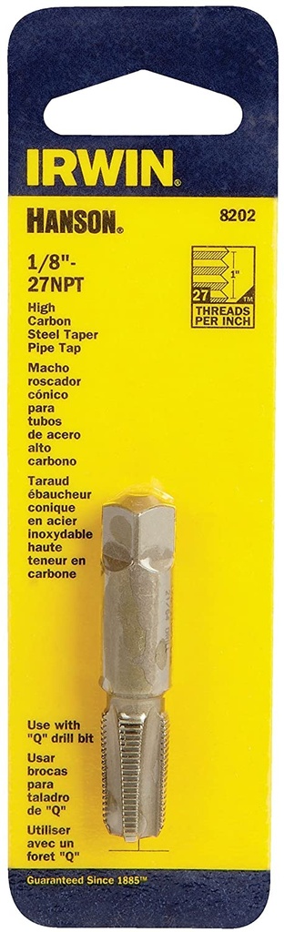 [23155] Irwin Hanson High Carbon Steel SAE Hexagon Die 1/8 in. 1 Pc