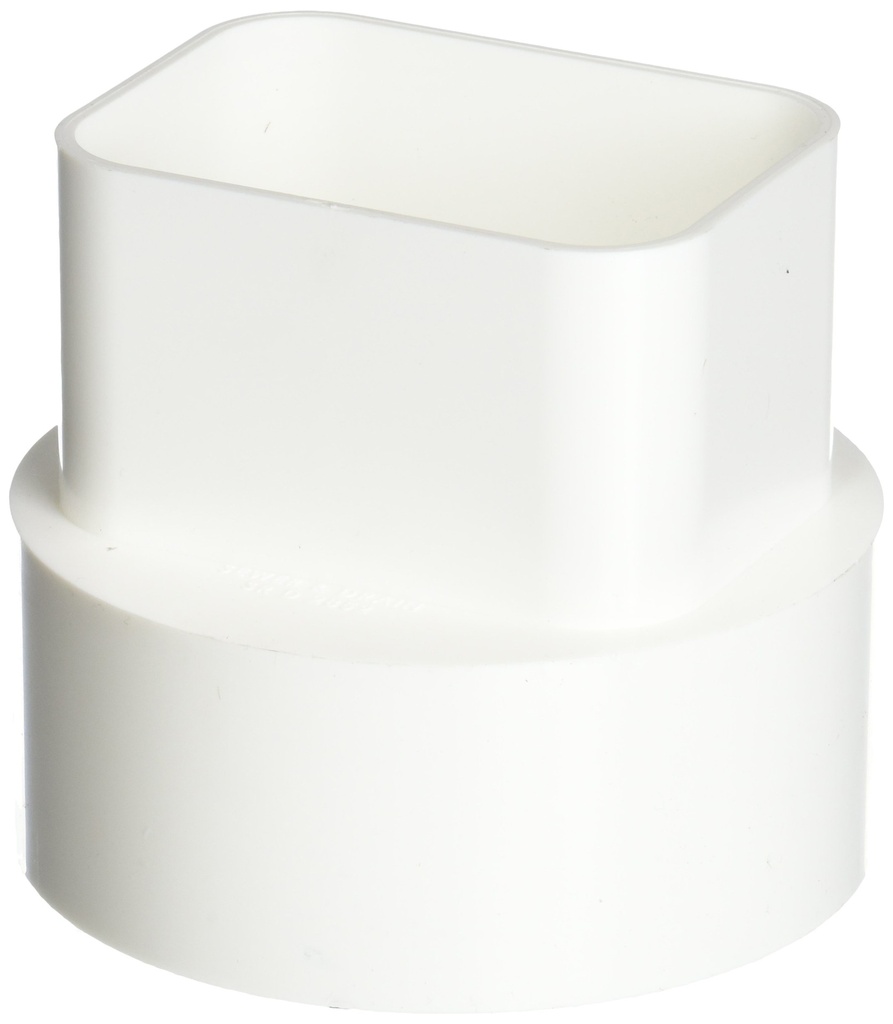ADAPTER DOWNSPOUT 4" RNGO
