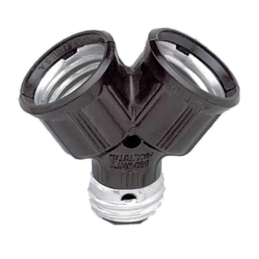 SATCO BAKLIT SINGLE 2 TWIN LAMP