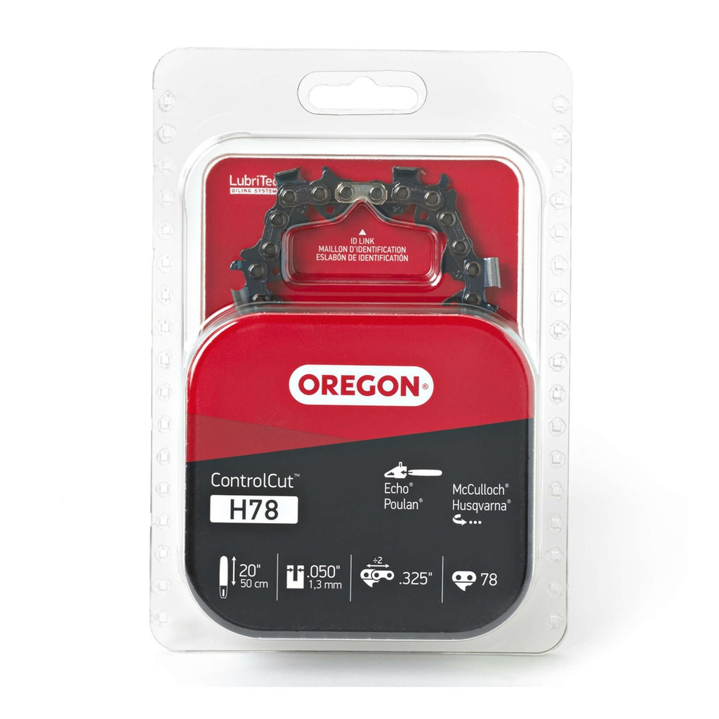 Oregon ControlCut H78 20 in. Chainsaw Chain 78 Links