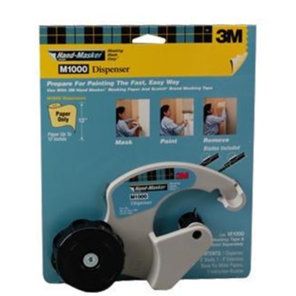 DISPENSER TAPE MASKING