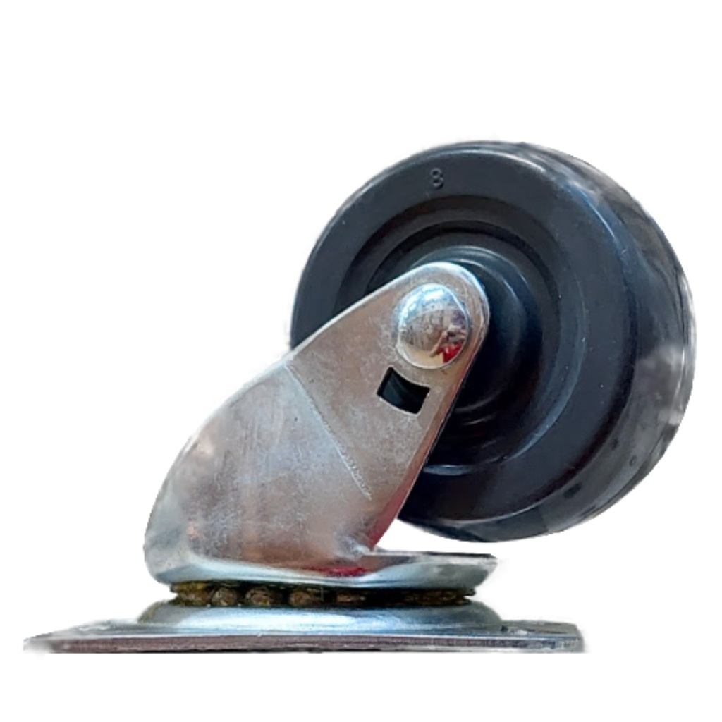 CASTER PLATE 2" SW+B H/R