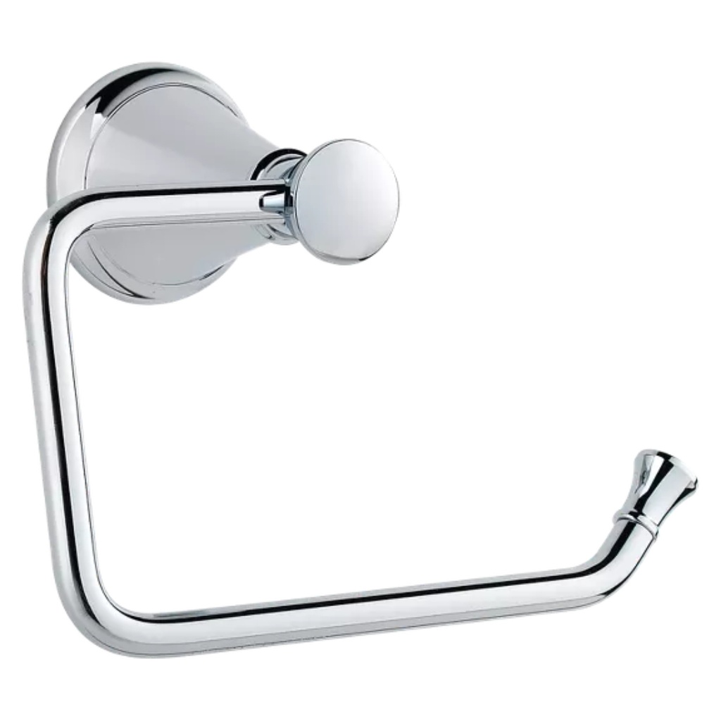 Pasadena Wall Mounted Single Post Toilet Paper Holder in Polished Chrome