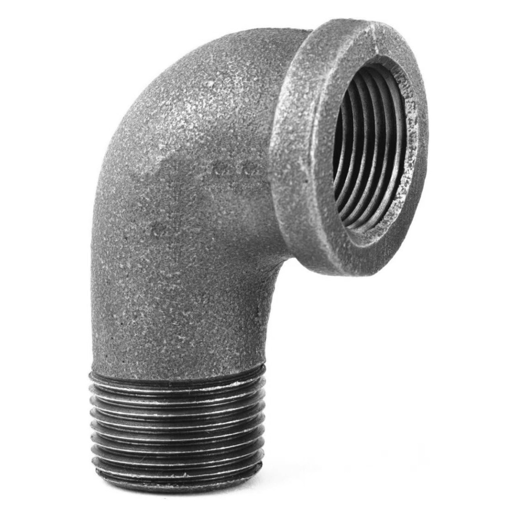STZ Industries 3/8 in. FIP Each X 3/8 in. D MIP Galvanized Malleable Iron 45 Degree Street Elbow