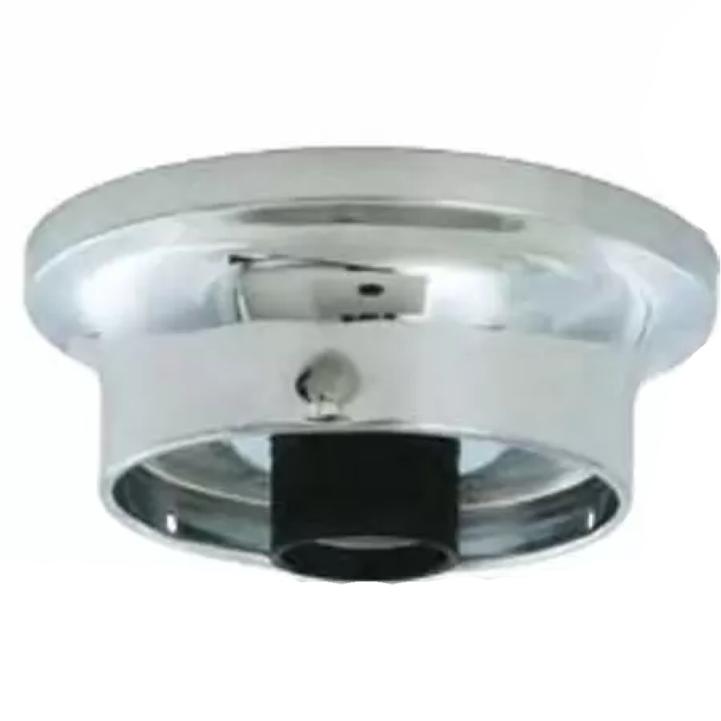 Satco 3-1/4in Wired Holder Brass Finish