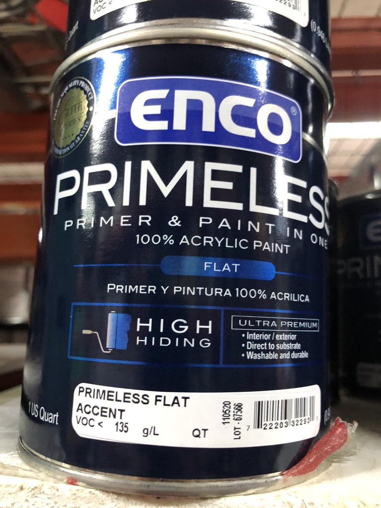 ENCO PRIMELESS FLAT ACCENT  QT