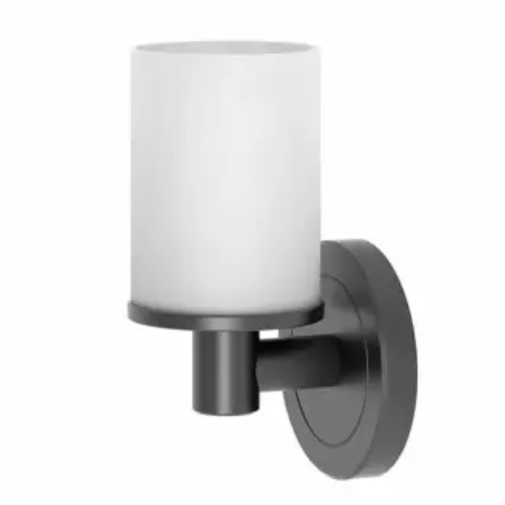 Latitude II Single Sconce, Matte Black
