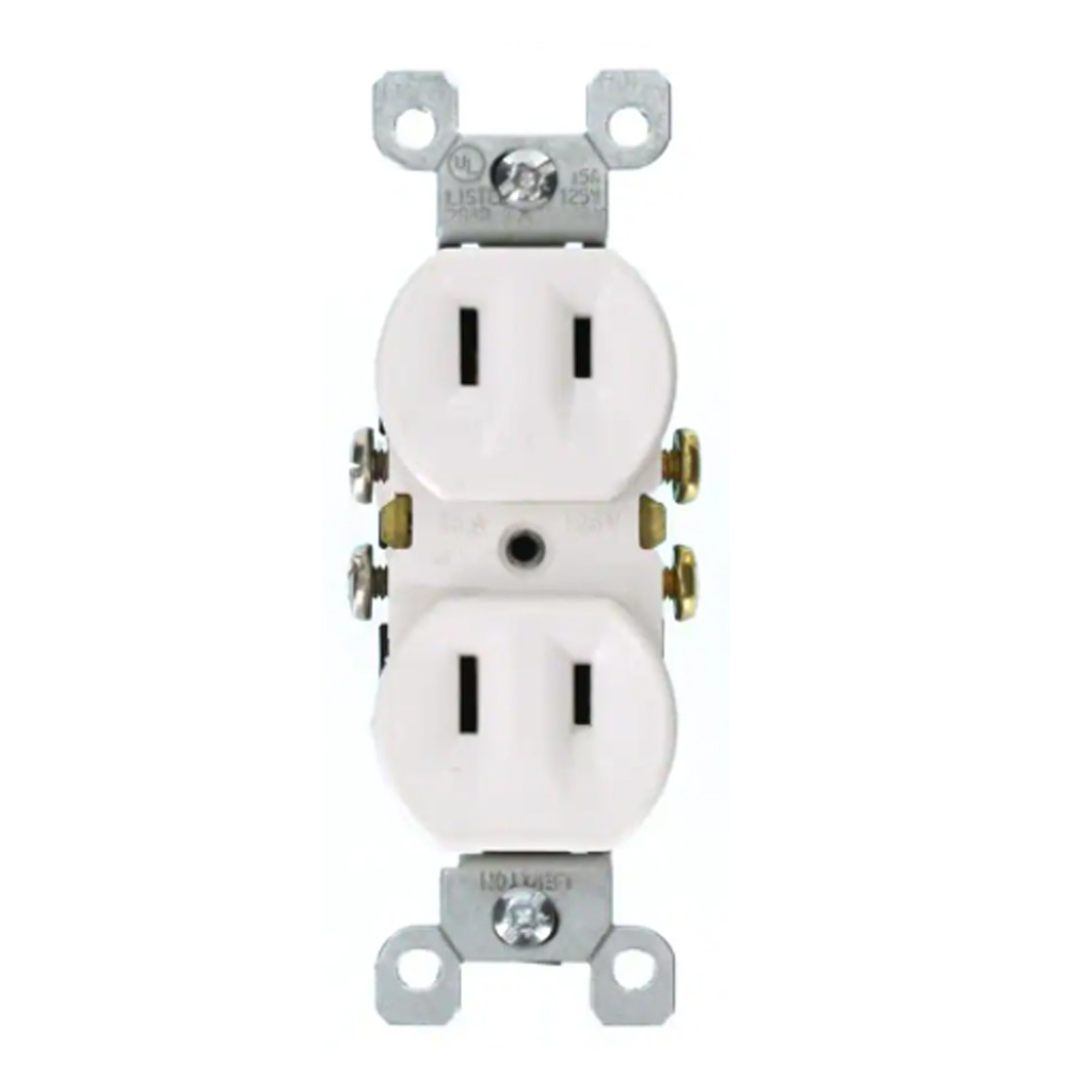 [3201589] Two Wire Outlet, White