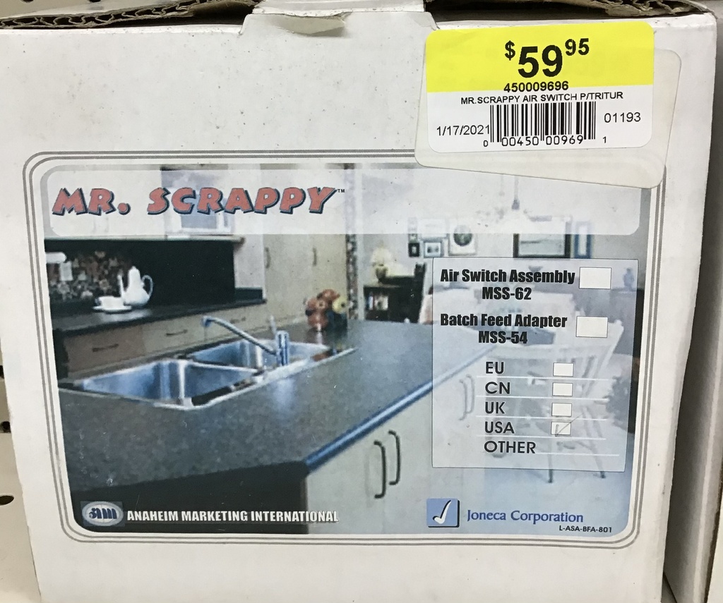 MR.SCRAPPY AIR SWITCH P/TRITUR