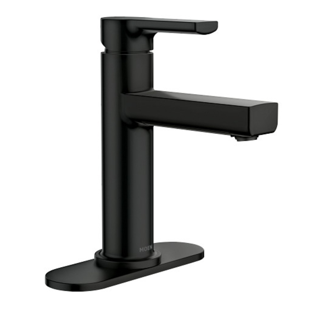 Rinza One-handle Bathroom Sink Faucet - Matte Black