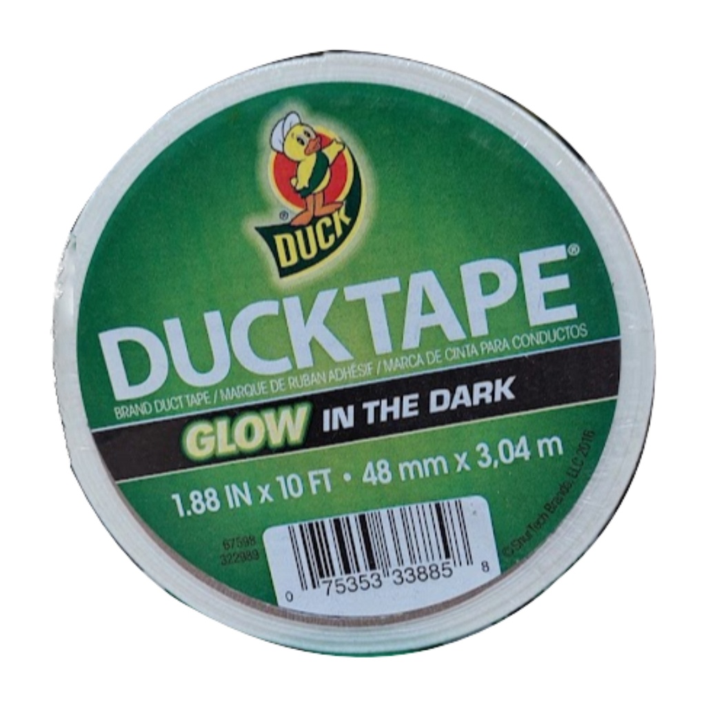 [4509725] Duck Tape Solid Color Duck Tape  1.88  X 10 Ft.  Glow-in-the-Dark