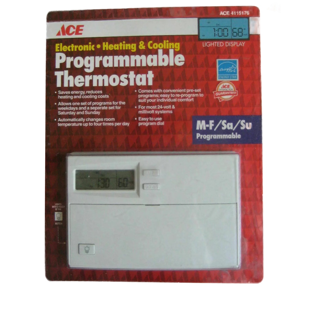 ACE THRMOST PRGMBL HT&AC