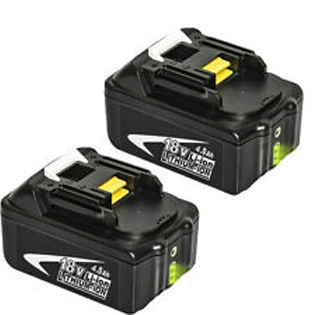 18V LXT Lithium-Ion High Capacity Battery Pack 4.0Ah with LED Charge Level Indicator (2-Pack)