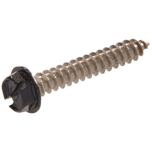 #8 1/2 in. Slotted Hex-Head Sheet Metal Screws (25-Pack)