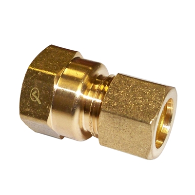 JMF Company 7/8 in. Compression X 3/4 in. D FPT Brass Connector