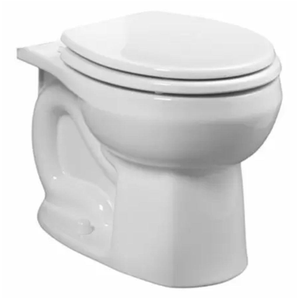 American Standard Colony Universal 1.28 GPF or 1.6 GPF Round Front Toilet Bowl Only in White