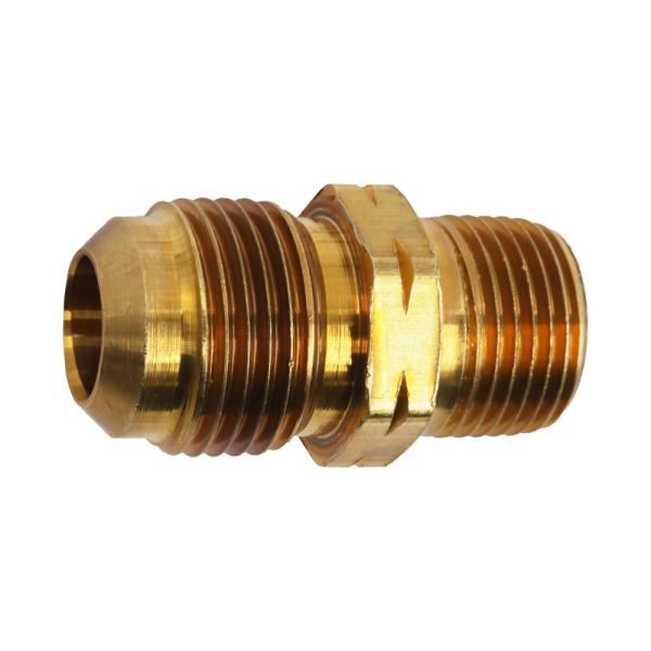 JMF 0.5 X 0.375 in. Flare Male Lead Free Connector