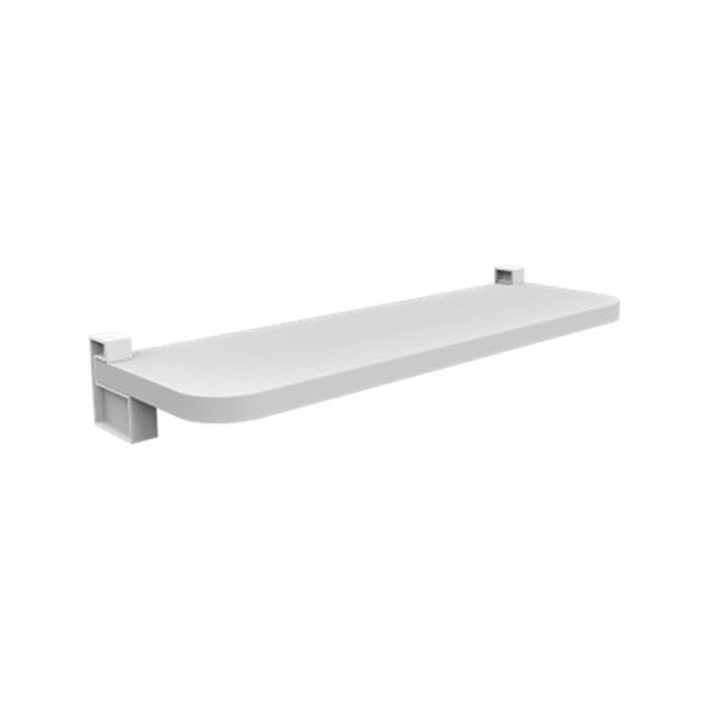 KIDS SHELF WH W/BRAKET 0.6X10X24