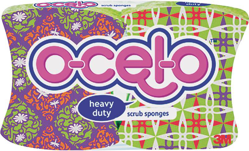 SPONGE HVY DTY OCELO 2PK