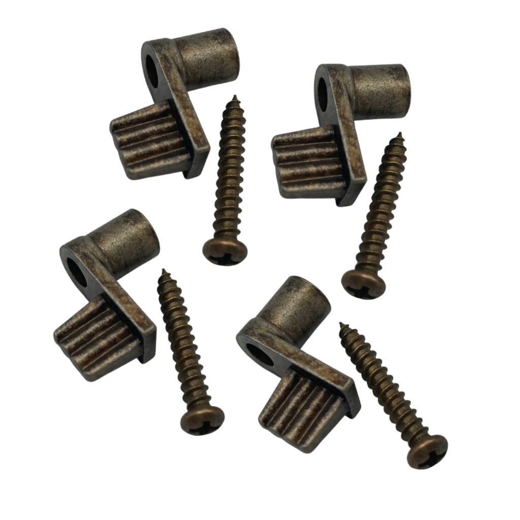 SCREEN CLIP BRONCE LARGO 4PCS