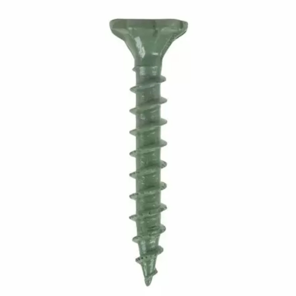 [5006563] Backer-on No. 9 in. X 1.25 in. L Star Flat Head Serrated Cement Board Screws