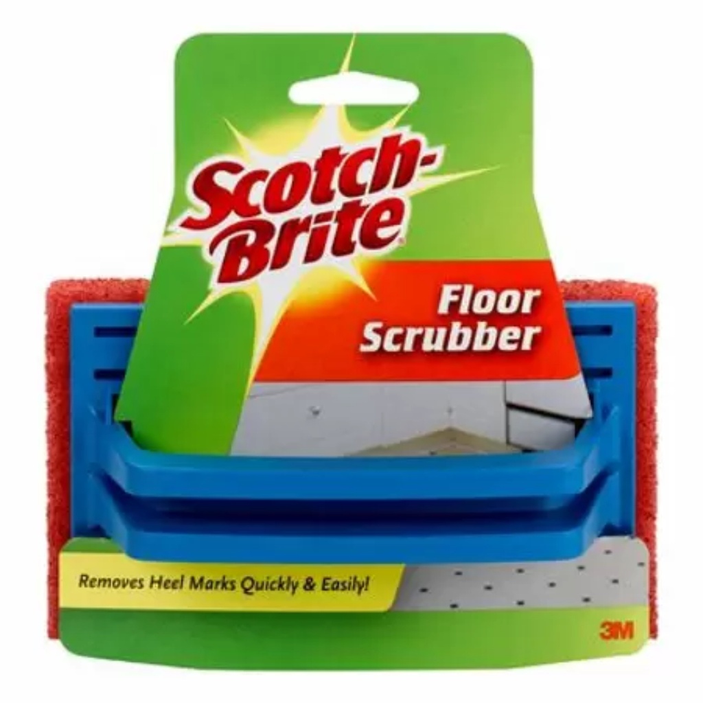 SCRUBR PAD FLOOR W/HDL