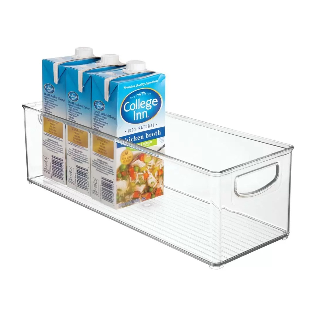 STORAGE BIN CLEAR 5"W
