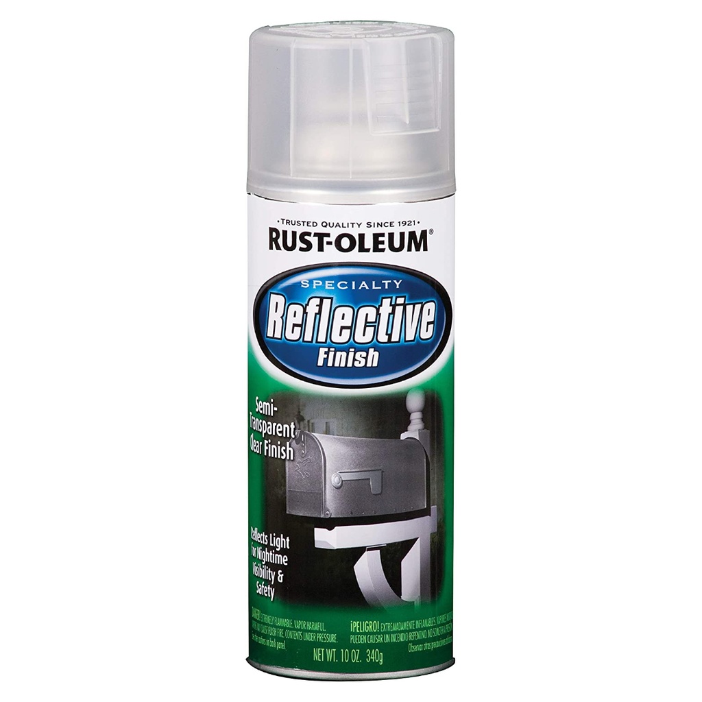 Rust-Oleum Specialty Semi-Transparent Clear Reflective Finish Spray 10 Oz