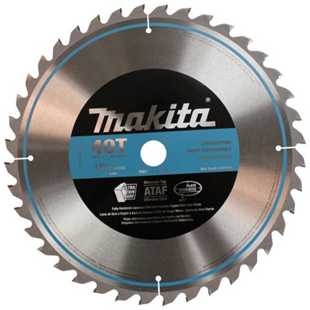 Makita a-93706 12-Inch 40T Micro-Polished Miter Saw Blade