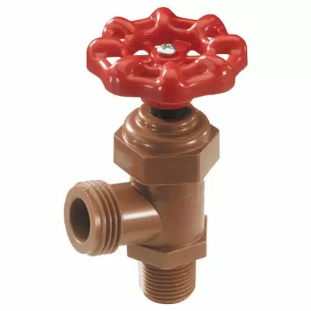 King Brothers BDM-0750-T Celcon Boiler Drain Valve 3/4  Mpt X 3/4