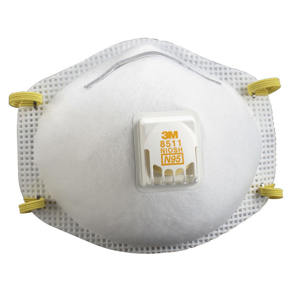 3M MASCARILLA ,VALV. 8511  PK10