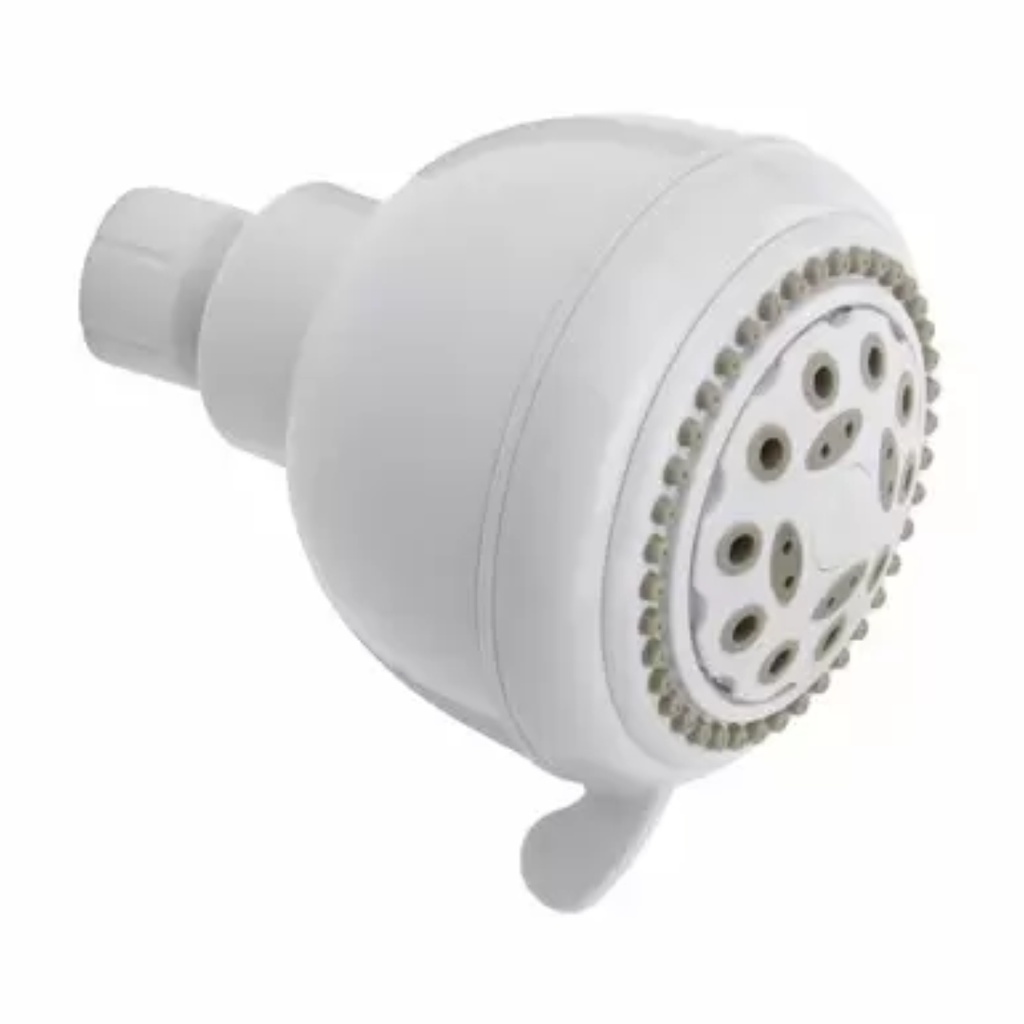 8313876 3.35 in. 5 FNC Hand Held Head Shower Kit, White