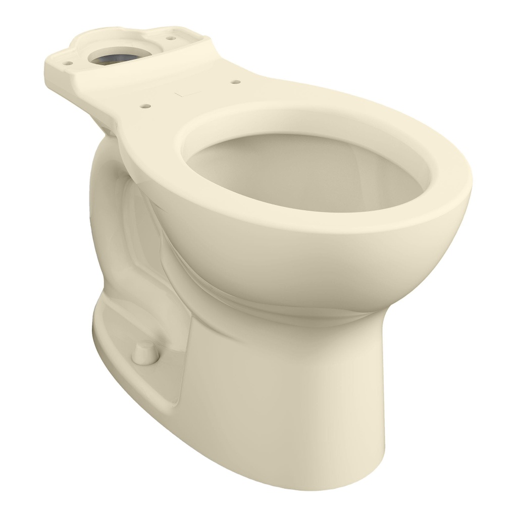 American Standard 3517D.101 Cadet Pro 1.28 GPF Round-Front Toilet Bowl Only with EverClean Surface and PowerWash Rim Bone Toilets and Bidets Toilet