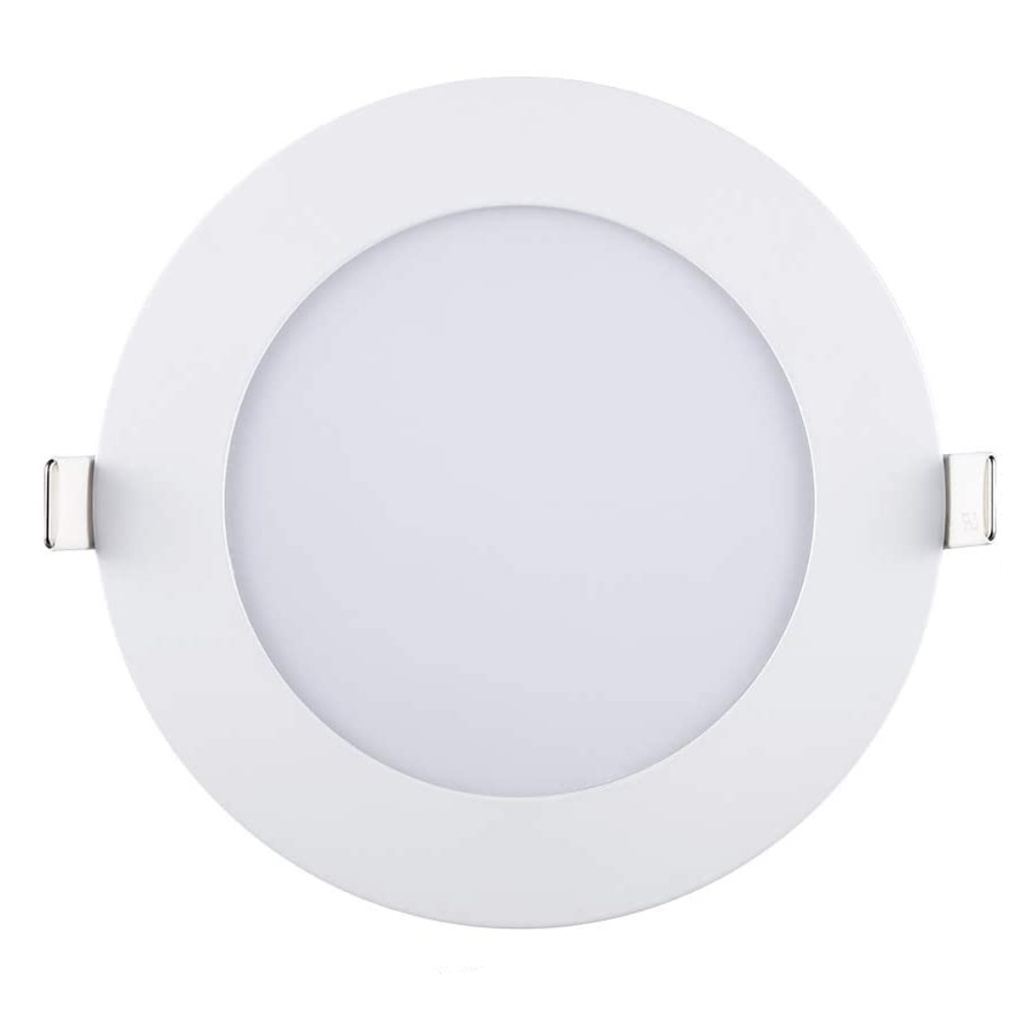 LAMP LED FLAT PAN 9W RED W/WHITE