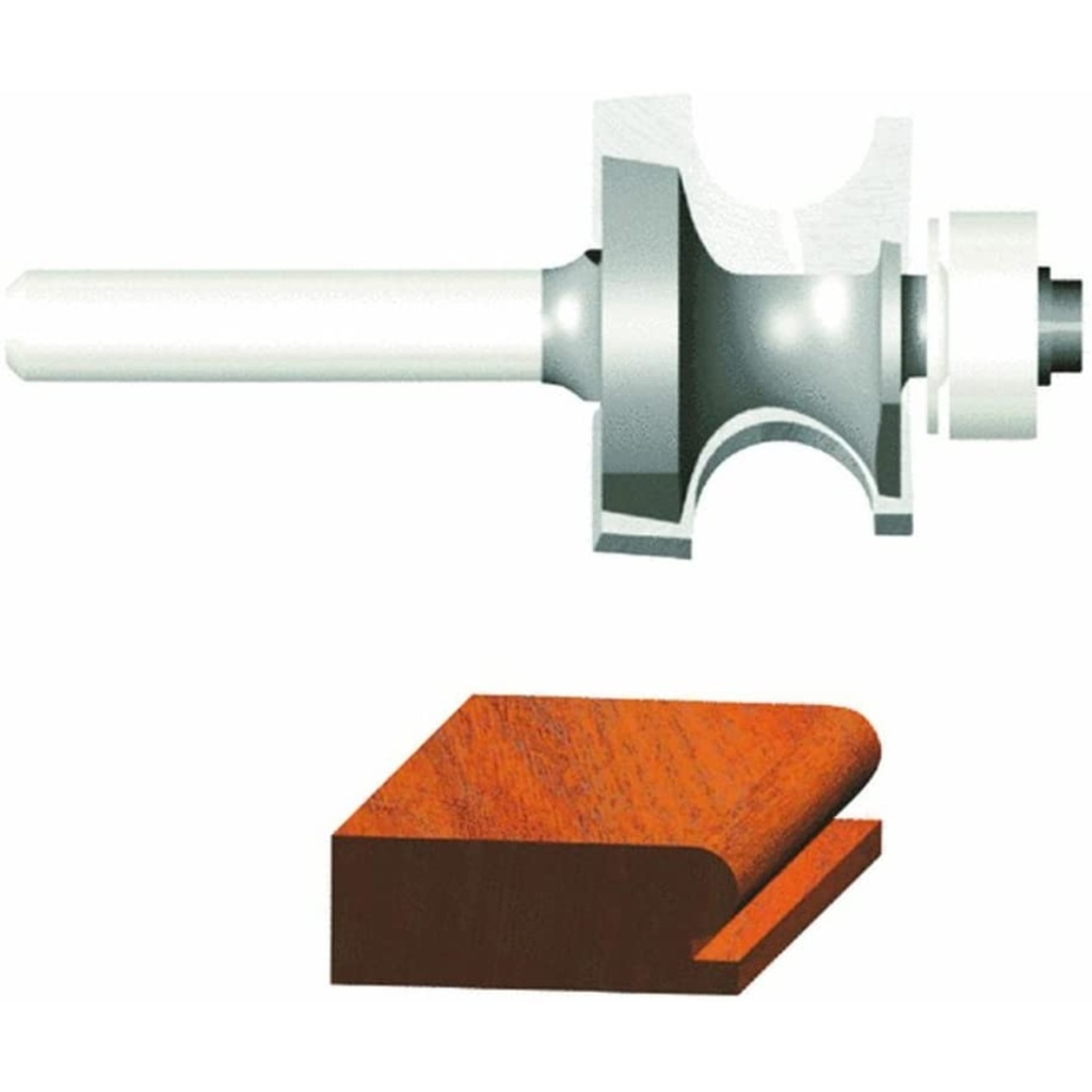 [475003399] Vermont American 1 in. D X 3/16 in. X 2-1/8 in. L Carbide Tipped Edgebead Router Bit