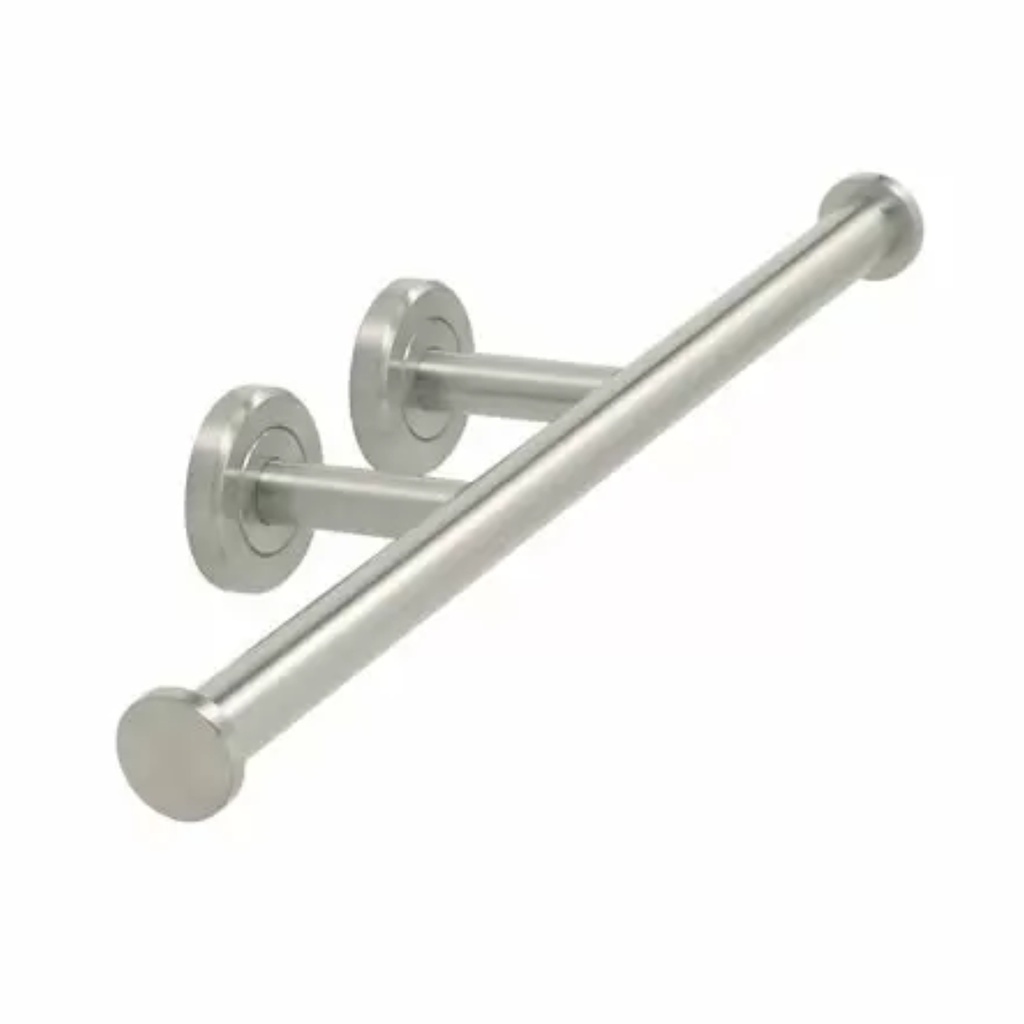[366001708] Gatco 4243A Latitude II Wall Mounted Toilet Paper Holder Satin Nickel Bathroom Hardware and Accessories Bathroom Hardware Toilet Paper Holders