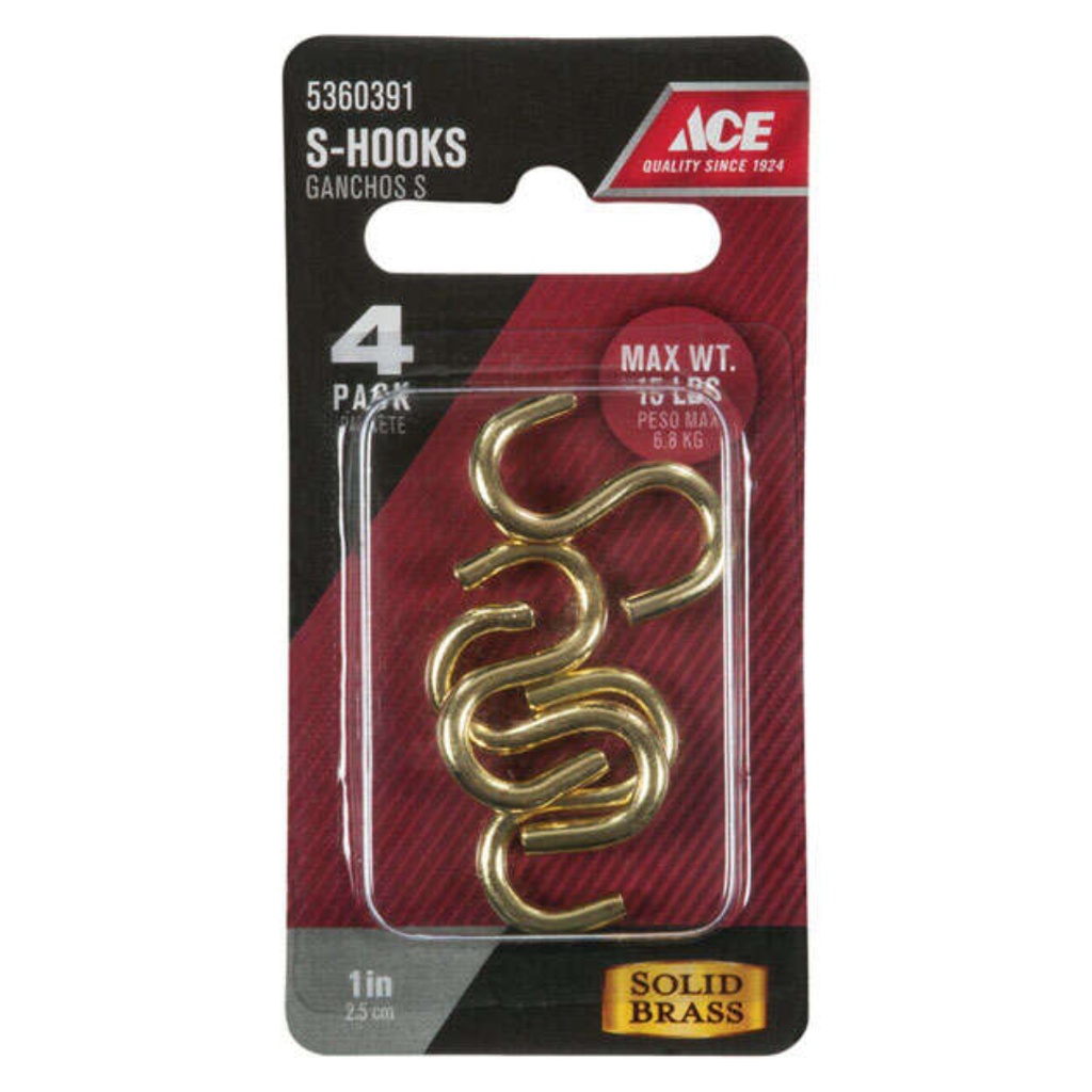 Hook S Brs .118x1 Cd4