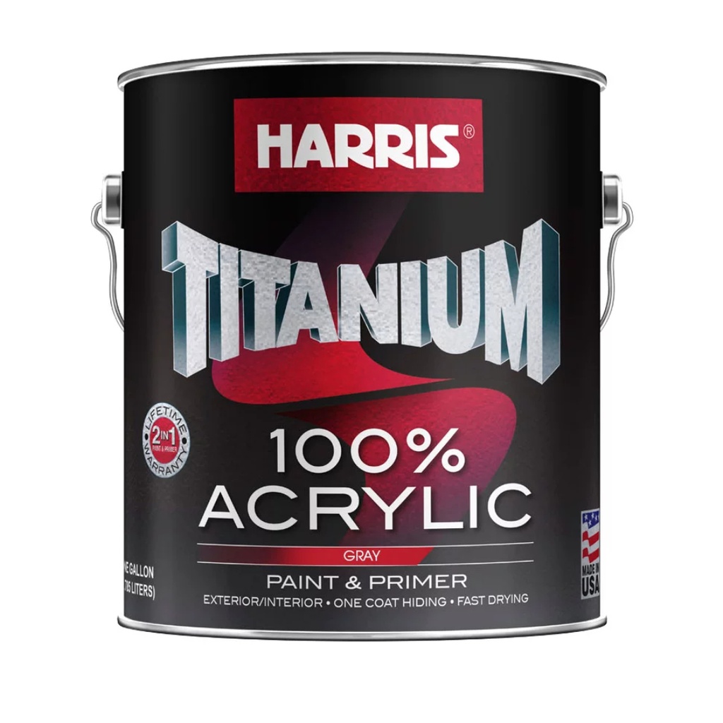 HARRIS TITANIUM FLAT D/BASE GL