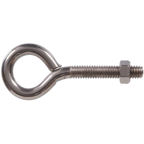 [40004285C] 5/16 in. - 18 Tpi X 3-1/4 in. Stainless Steel Eye Bolt with Nut (8-Pack)