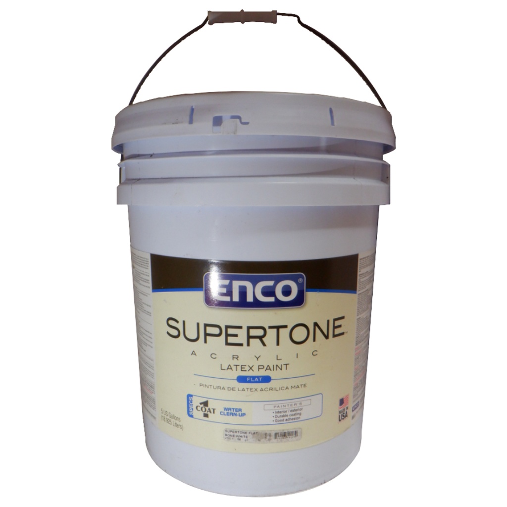 ENCO SUPERTONE U/FLAT LT B/WH PL