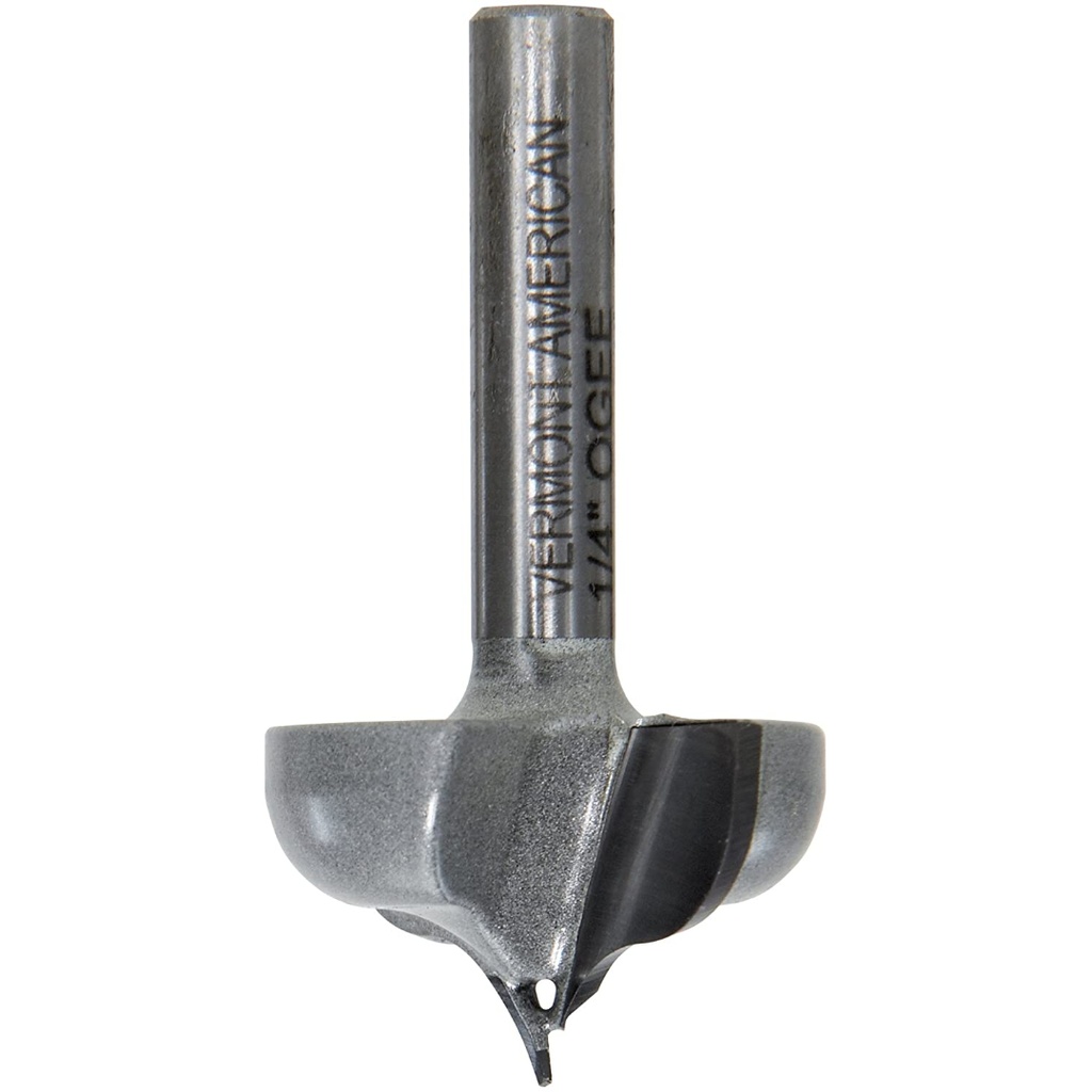 Vermont American 1-1/32 in. D X 1-1/32 in. X 1 in. L Carbide Tipped Ogee Router Bit